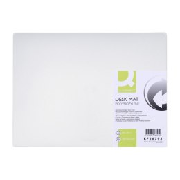 Podkładka na biurko Q-CONNECT, PP, 500x630mm, transparentna