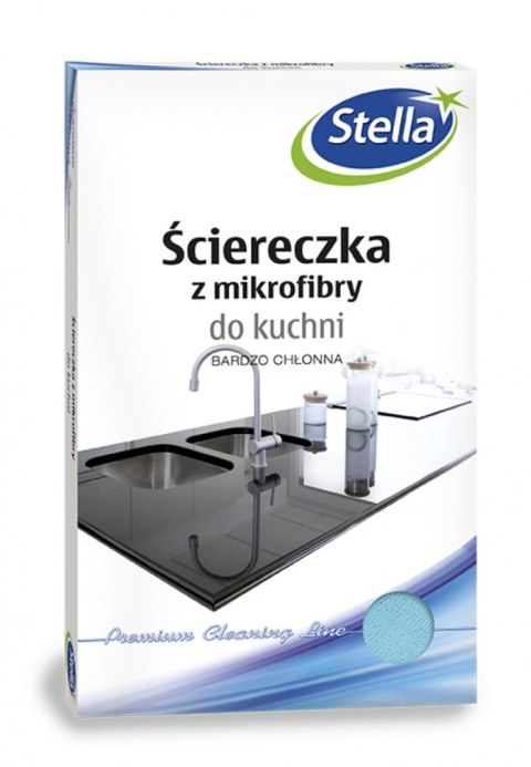 Ściereczka z mikrofibry STELLA, do kuchni, 1 szt., mix Ściereczka z mikrofibry STELLA, do kuchni, 1 szt., mix