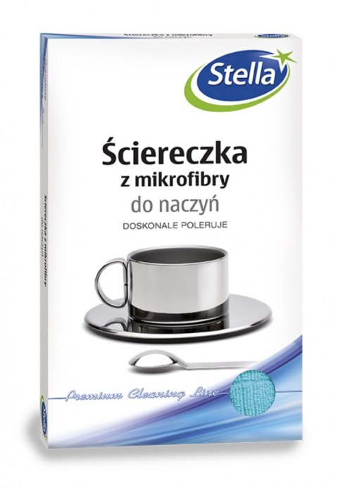 Ściereczka z mikrofibry STELLA, do naczyń, 1 szt., mix Ściereczka z mikrofibry STELLA, do naczyń, 1 szt., mix