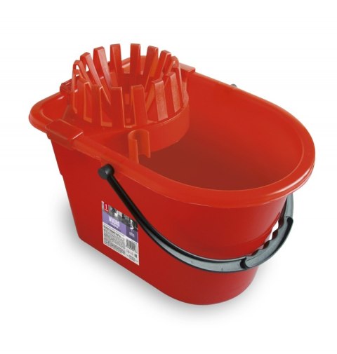 Wiadro ANNA ZARADNA, z wyciskaczem, 14 l, mix kolorów Wiadro ANNA ZARADNA, z wyciskaczem, 14 l, mix kolorów