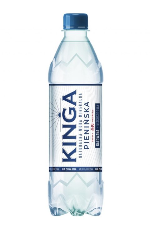 Woda mineralna KINGA PIENIŃSKA, gazowana, 0,5l Woda mineralna KINGA PIENIŃSKA, gazowana, 0,5l