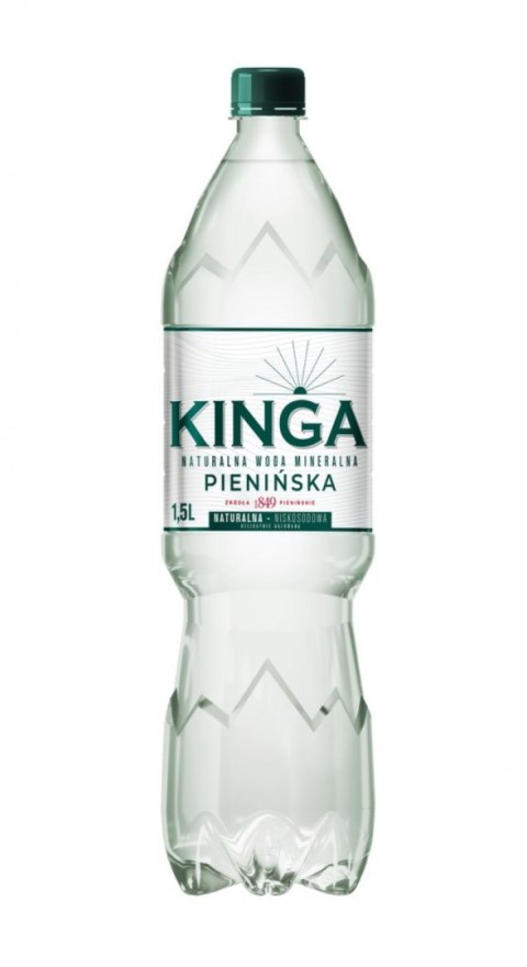 Woda mineralna KINGA PIENIŃSKA, naturalna, 1,5l Woda mineralna KINGA PIENIŃSKA, naturalna, 1,5l