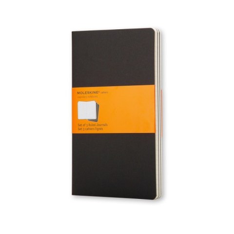 Zestaw 3 Zeszytów MOLESKINE Cahier Journals P (9x14cm) w linie, 64 strony, czarny Zestaw 3 Zeszytów MOLESKINE Cahier Journals P (9x14cm) w linie, 64 strony, czarny