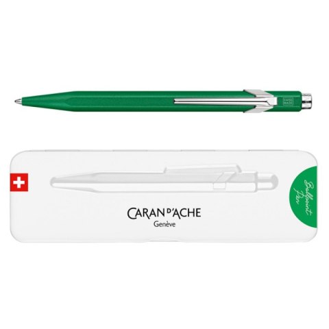 Długopis CARAN D'ACHE 849 Colormat-X, M, w pudełku, zielony Długopis CARAN D'ACHE 849 Colormat-X, M, w pudełku, zielony
