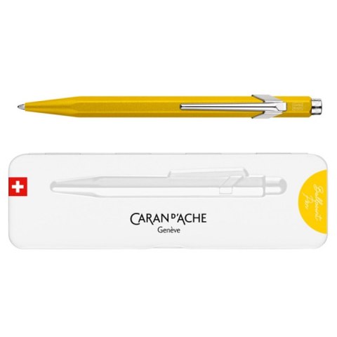 Długopis CARAN D'ACHE 849 Colormat-X, M, w pudełku, żółty Długopis CARAN D'ACHE 849 Colormat-X, M, w pudełku, żółty
