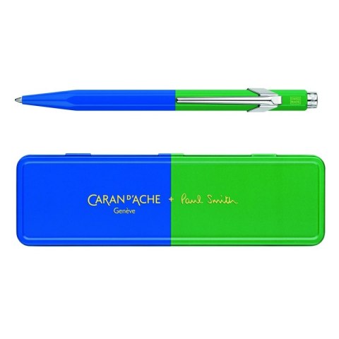 Długopis CARAN D'ACHE 849 Paul Smith Edycja 4, M, w pudełku, Cobalt/Emerald Długopis CARAN D'ACHE 849 Paul Smith Edycja 4, M, w pudełku, Cobalt/Emerald