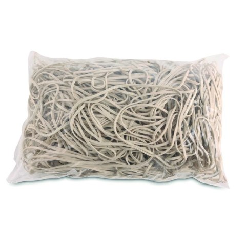 Gumki recepturki OFFICE PRODUCTS, średnica 140mm, 1,5x4mm, 60% kauczuku, 1000g, zgrzewka, białe Gumki recepturki OFFICE PRODUCTS, średnica 140mm, 1,5x4mm, 60% kauczuku, 1000g, zgrzewka, białe
