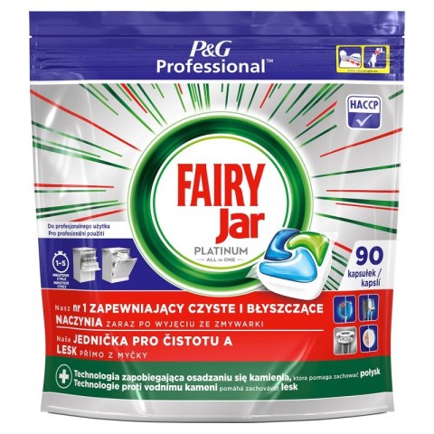 Kapsułki do zmywarki FAIRY Platinium, profesjonalne, 90 szt. Kapsułki do zmywarki FAIRY Platinium, profesjonalne, 90 szt.