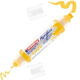 Marker akrylowy 3D e-5400 EDDING, podwójny, 2-3 mm, 5-10 mm, ciepły żółty