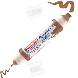 Marker akrylowy 3D e-5400 EDDING, podwójny, 2-3 mm, 5-10 mm, leszczyna