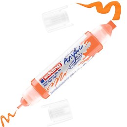 Marker akrylowy 3D e-5400 EDDING, podwójny, 2-3 mm, 5-10 mm, pomarańczowy neonowy
