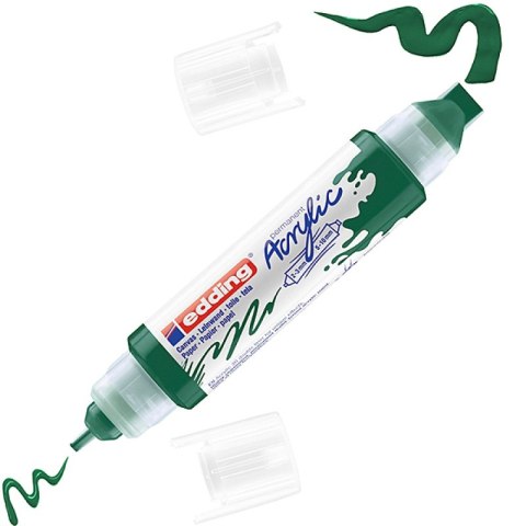 Marker akrylowy 3D e-5400 EDDING, podwójny, 2-3 mm, 5-10 mm, zielony mech Marker akrylowy 3D e-5400 EDDING, podwójny, 2-3 mm, 5-10 mm, zielony mech