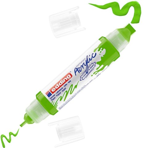 Marker akrylowy 3D e-5400 EDDING, podwójny, 2-3 mm, 5-10 mm, żółtozielony Marker akrylowy 3D e-5400 EDDING, podwójny, 2-3 mm, 5-10 mm, żółtozielony
