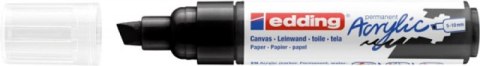 Marker akrylowy e-5000 EDDING, 5-10 mm, matowy czarny Marker akrylowy e-5000 EDDING, 5-10 mm, matowy czarny