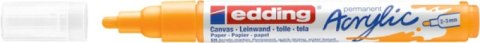 Marker akrylowy e-5100 EDDING, 2-3 mm, matowa słoneczna żółć Marker akrylowy e-5100 EDDING, 2-3 mm, matowa słoneczna żółć