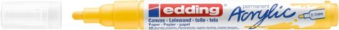 Marker akrylowy e-5100 EDDING, 2-3 mm, matowa żółć Marker akrylowy e-5100 EDDING, 2-3 mm, matowa żółć