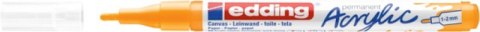 Marker akrylowy e-5300 EDDING, 1-2 mm, matowa słoneczna żółć Marker akrylowy e-5300 EDDING, 1-2 mm, matowa słoneczna żółć