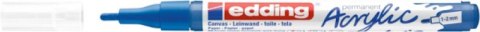 Marker akrylowy e-5300 EDDING, 1-2 mm, matowy błękit gencjanowy Marker akrylowy e-5300 EDDING, 1-2 mm, matowy błękit gencjanowy