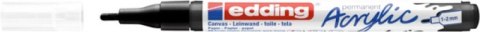 Marker akrylowy e-5300 EDDING, 1-2 mm, matowy czarny Marker akrylowy e-5300 EDDING, 1-2 mm, matowy czarny