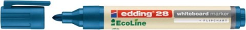 Marker do tablic e-28 EDDING EcoLine, 1,5-3 mm, niebieski Marker do tablic e-28 EDDING EcoLine, 1,5-3 mm, niebieski