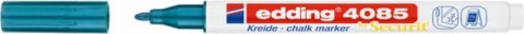Marker kredowy e-4085 EDDING, 1-2 mm, metaliczny niebieski Marker kredowy e-4085 EDDING, 1-2 mm, metaliczny niebieski