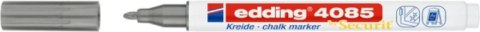 Marker kredowy e-4085 EDDING, 1-2 mm, srebrny Marker kredowy e-4085 EDDING, 1-2 mm, srebrny