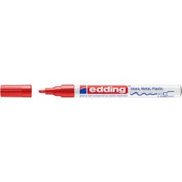 Marker olejowy połyskujący e-751 EDDING, 1-2 mm, czerwony