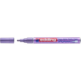 Marker olejowy połyskujący e-751 EDDING, 1-2 mm, fioletowy metaliczny