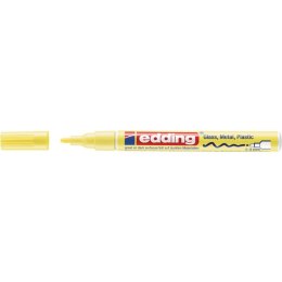 Marker olejowy połyskujący e-751 EDDING, 1-2 mm, żółty pastelowy