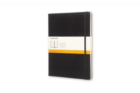 Notes MOLESKINE Classic XL (19x25cm) w linie, twarda oprawa, 192 strony, czarny Notes MOLESKINE Classic XL (19x25cm) w linie, twarda oprawa, 192 strony, czarny