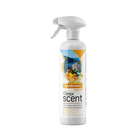 Odświeżacz powietrza CLINEX Scent Egejski Owoc, skoncentrowany, 500ml Odświeżacz powietrza CLINEX Scent Egejski Owoc, skoncentrowany, 500ml