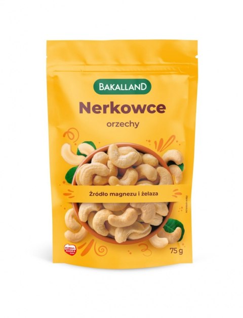 Orzechy nerkowca, Bakalland, 75gr Orzechy nerkowca, Bakalland, 75gr