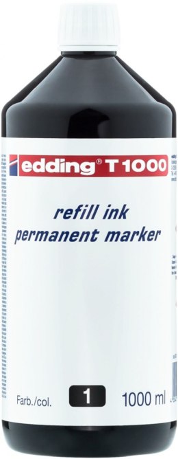 Tusz do uzupełniania markerów permanentnych e-t1000 EDDING, czarny