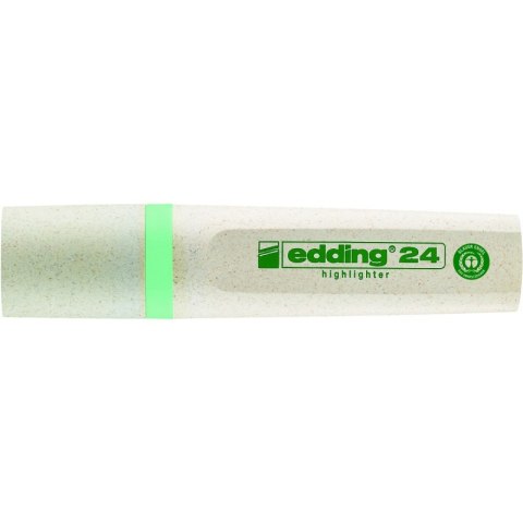Zakreślacz E-24 ECOLINE EDDING, 2-5 mm, pastelowy zielony Zakreślacz E-24 ECOLINE EDDING, 2-5 mm, pastelowy zielony