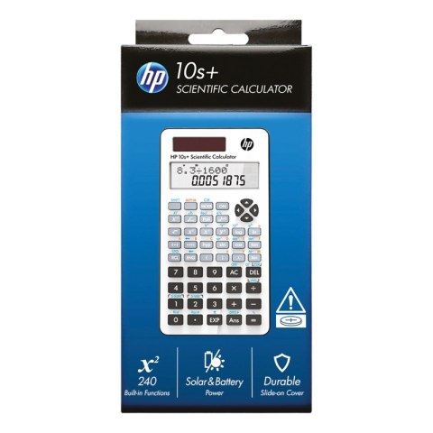 Kalkulator naukowy HP-10SPLUS/INT BX, 240 funkcji, 147x77x24mm, biały Kalkulator naukowy HP-10SPLUS/INT BX, 240 funkcji, 147x77x24mm, biały