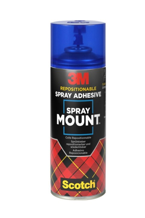 Klej w sprayu 3M Spraymount (UK7874/11), uniwersalny, 400ml Klej w sprayu 3M Spraymount (UK7874/11), uniwersalny, 400ml