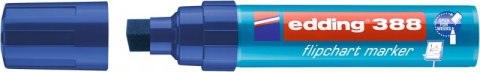 Marker do flipchartów e-388 EDDING, 4-12mm, niebieski Marker do flipchartów e-388 EDDING, 4-12mm, niebieski