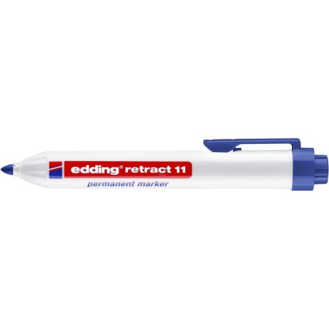 Marker permanentny automatyczny e-11 EDDING, 1,5-3mm, niebieski Marker permanentny automatyczny e-11 EDDING, 1,5-3mm, niebieski