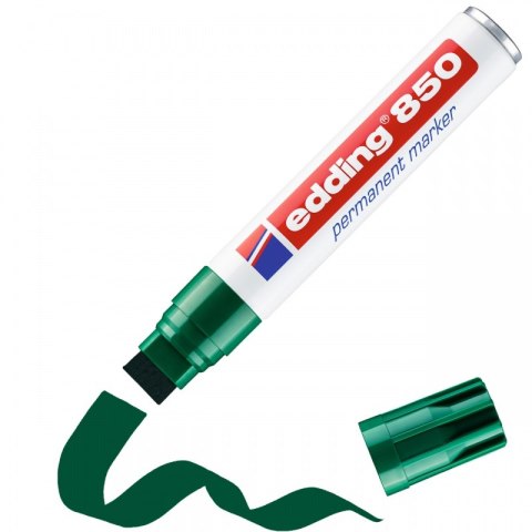 Marker permanentny e-850 EDDING, 5-15mm, zielony Marker permanentny e-850 EDDING, 5-15mm, zielony