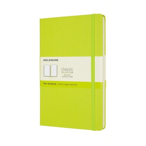 Notes MOLESKINE Classic L (13x21cm), gładki, twarda oprawa, 240 stron, lemon green Notes MOLESKINE Classic L (13x21cm), gładki, twarda oprawa, 240 stron, lemon green