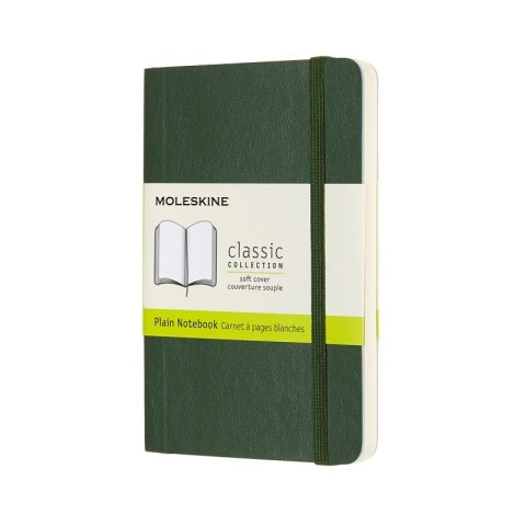 Notes MOLESKINE P (9x14cm), gładki, miękka oprawa, 192 strony, myrtle green Notes MOLESKINE P (9x14cm), gładki, miękka oprawa, 192 strony, myrtle green