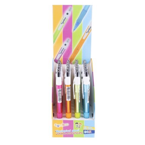 Ołówek automatyczny GIMBOO, 0,5mm, mix kolorów Ołówek automatyczny GIMBOO, 0,5mm, mix kolorów