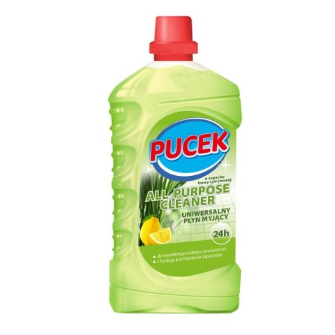 Uniwersalny płyn myjący PUCEK, o zapachu trawy cytrynowej, 1000 ml Uniwersalny płyn myjący PUCEK, o zapachu trawy cytrynowej, 1000 ml