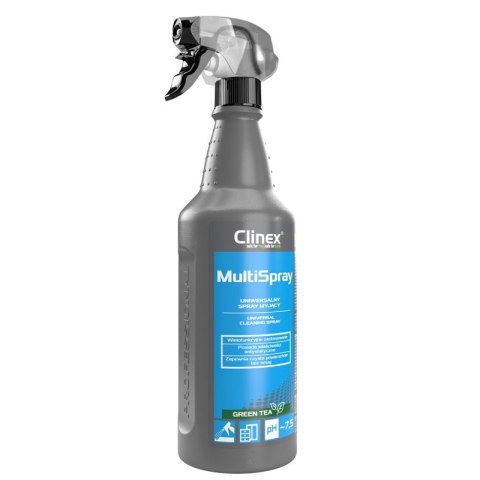 Uniwersalny spray CLINEX Multi Spray, myjący, Green Tea, 1l Uniwersalny spray CLINEX Multi Spray, myjący, Green Tea, 1l