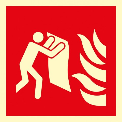 Znak TDC, Koc gaśniczy Znak TDC, Koc gaśniczy