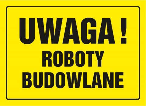 Znak TDC, Uwaga roboty budowlane Znak TDC, Uwaga roboty budowlane