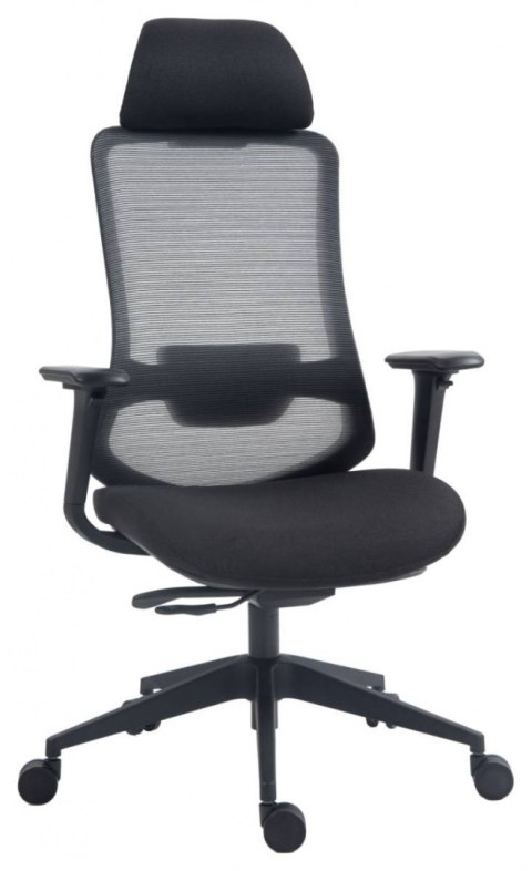 Fotel biurowy OFFICE PRODUCTS Siros, czarny Fotel biurowy OFFICE PRODUCTS Siros, czarny