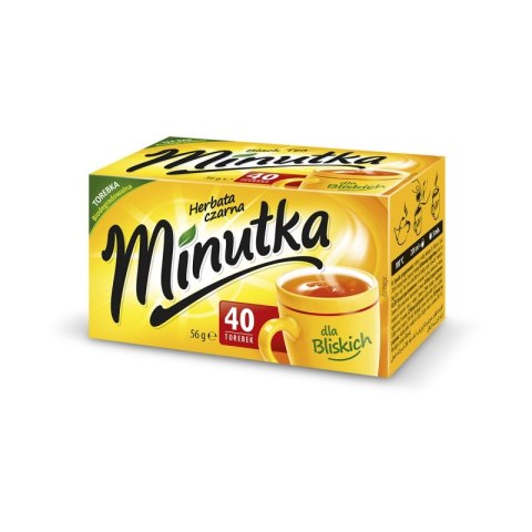 Herbata MINUTKA, ekspresowa, 40 torebek Herbata MINUTKA, ekspresowa, 40 torebek