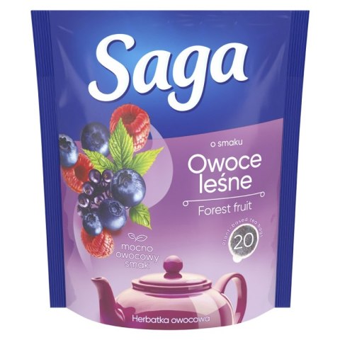 Herbata SAGA, owoce leśne, 20 torebek Herbata SAGA, owoce leśne, 20 torebek
