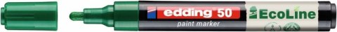 Marker olejowy na bazie wody e-50 EDDING EcoLine, 2-3mm, zielony Marker olejowy na bazie wody e-50 EDDING EcoLine, 2-3mm, zielony